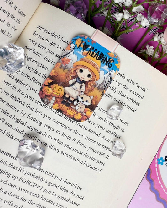 Magnetic Bookmark, Fall, September, Autumn