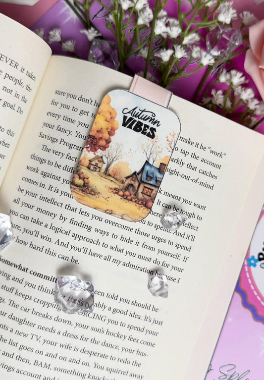 Magnetic Bookmark, Fall, September, Autumn