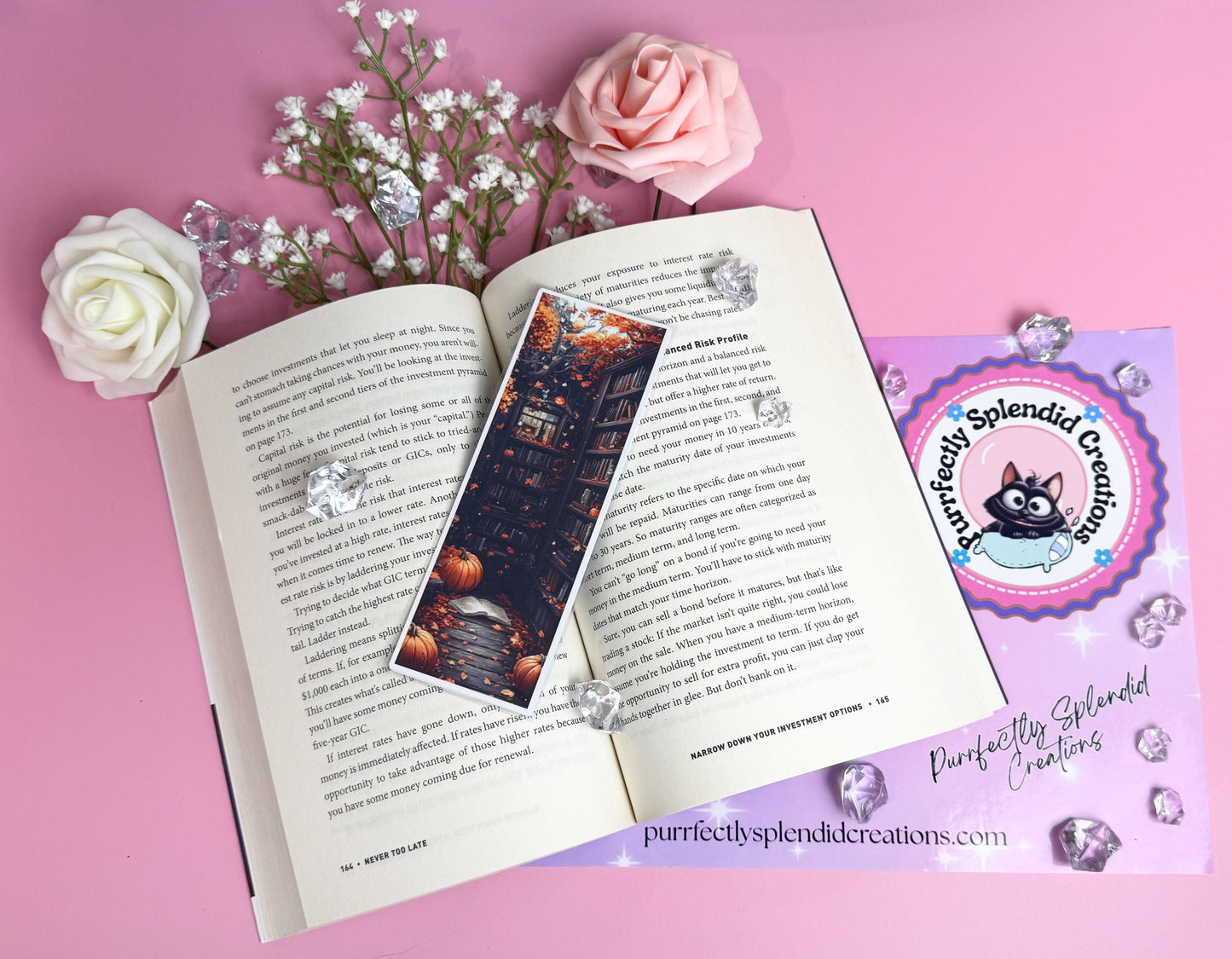 Bookmark, Fall, September, Autumn