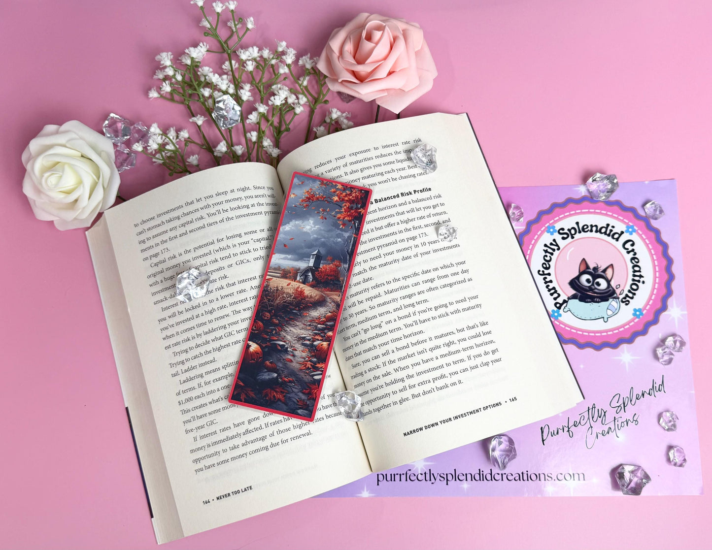Bookmark, Fall, September, Autumn