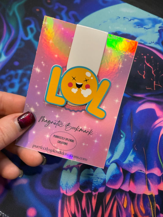 Emoji Giggles Magnetic Bookmark