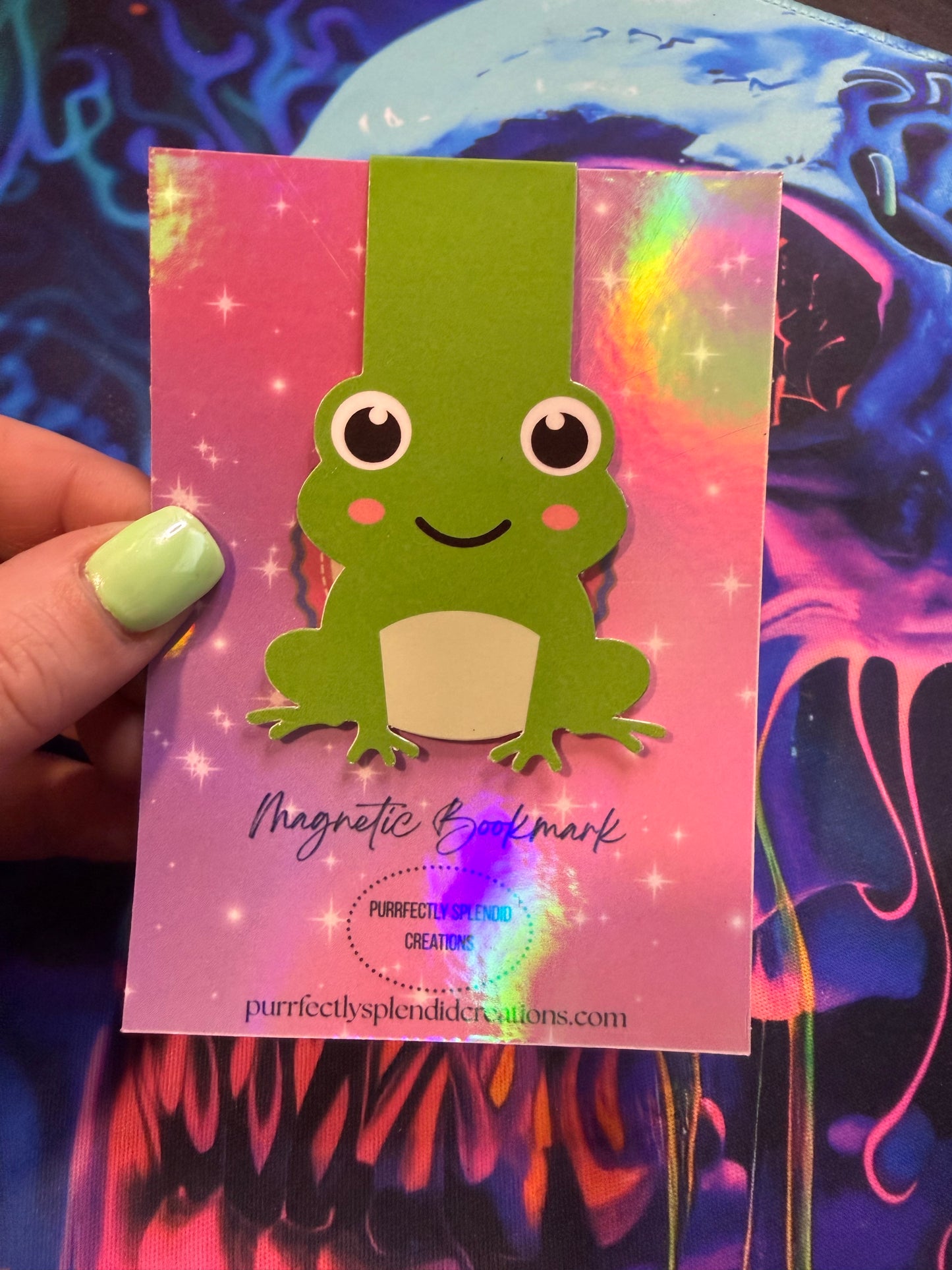 Lil' Froggie Magnetic Bookmark
