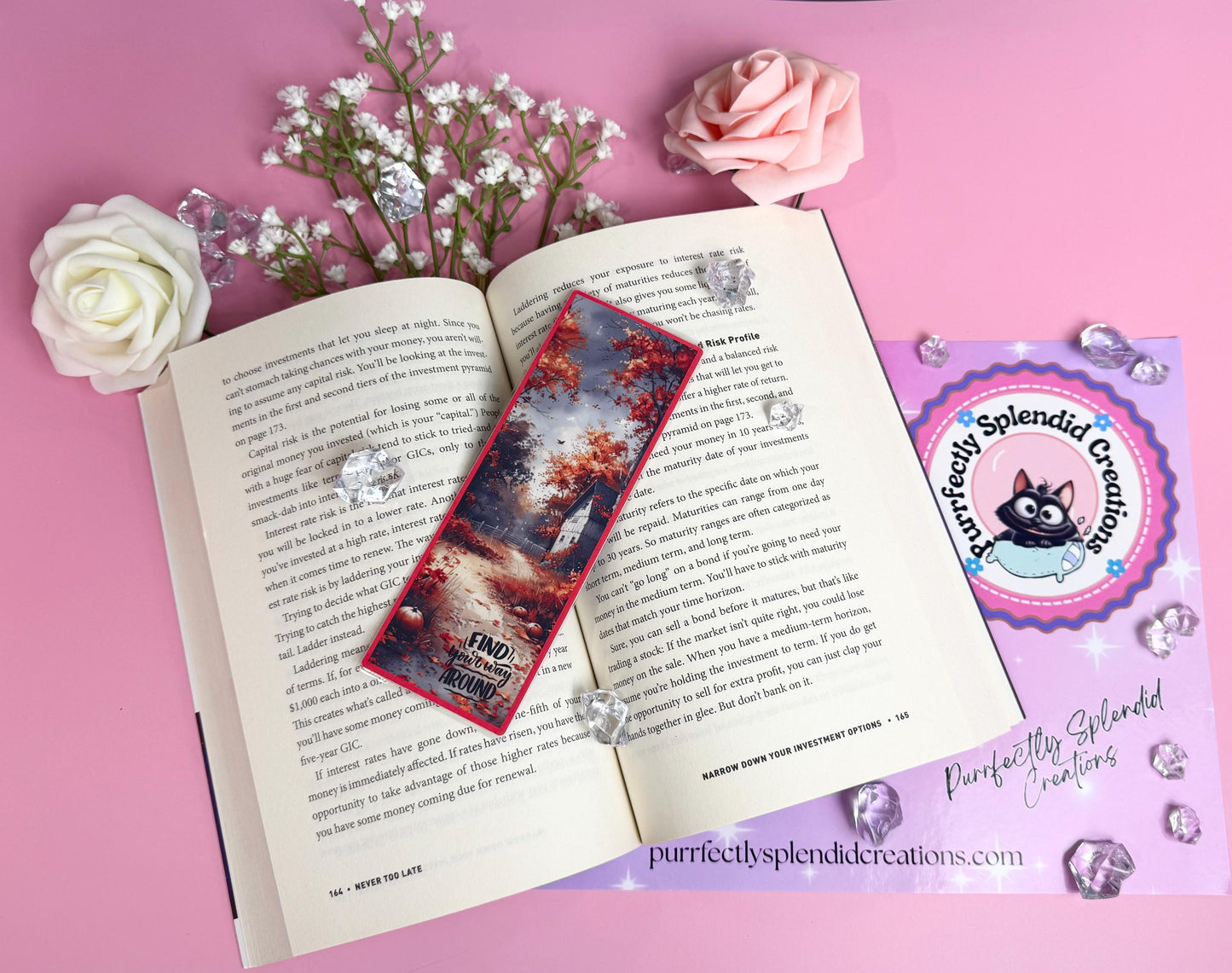 Bookmark, Fall, September, Autumn
