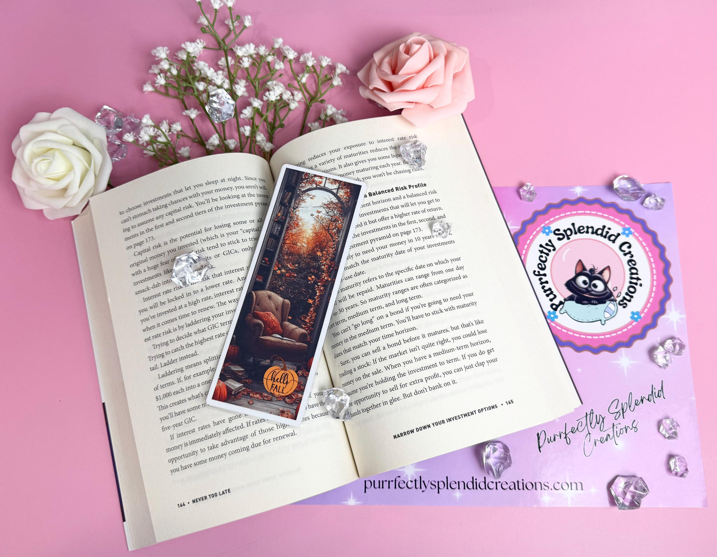 Bookmark, Fall, September, Autumn