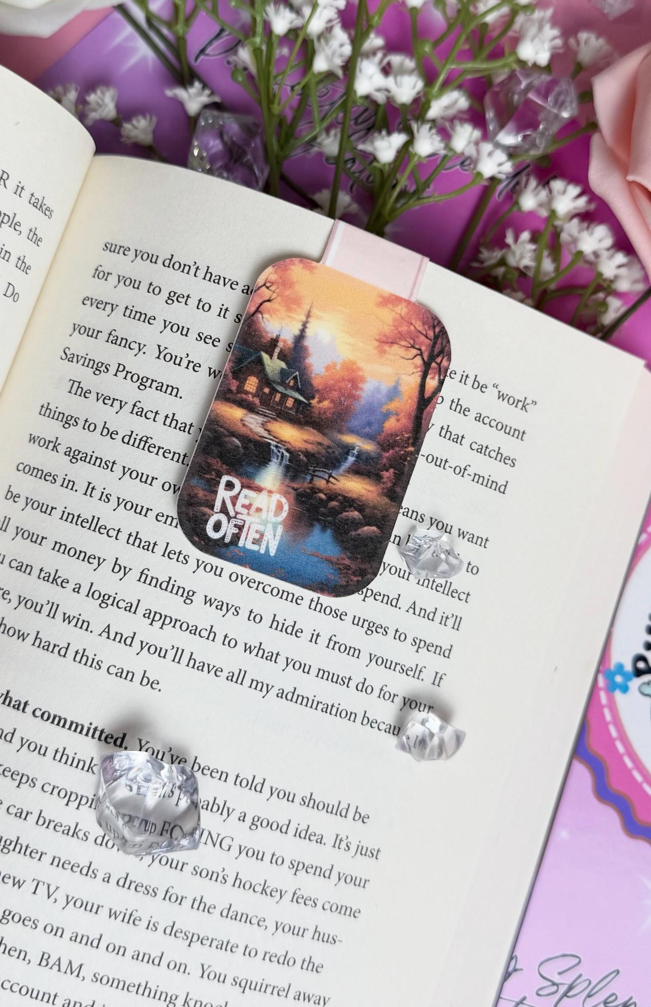 Magnetic Bookmark, Fall, September, Autumn
