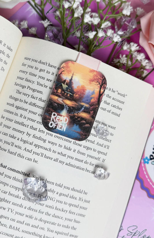 Magnetic Bookmark, Fall, September, Autumn
