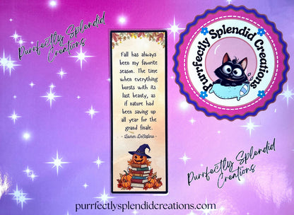 Bookmark, Fall, September, Autumn