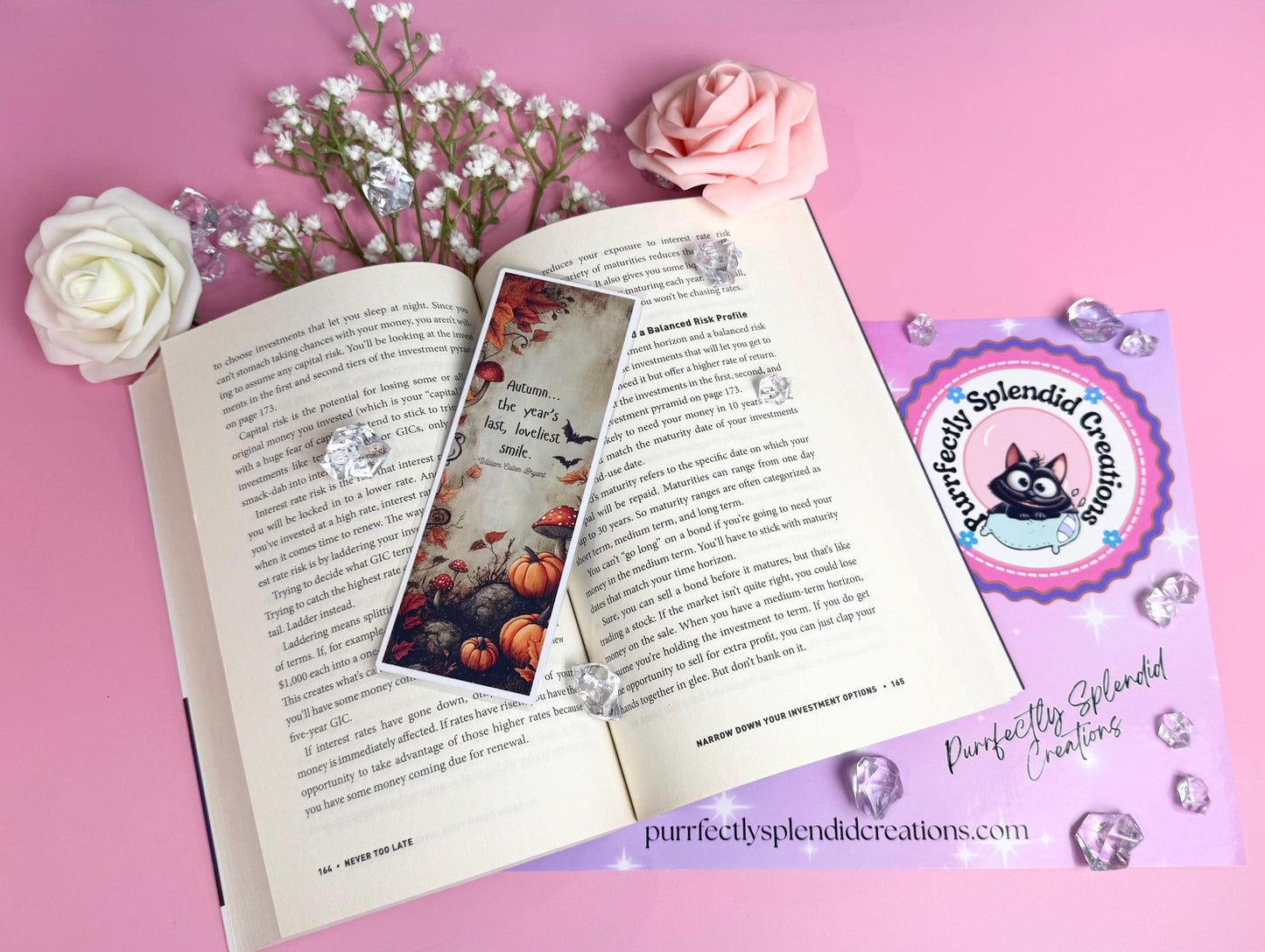 Bookmark, Fall, September, Autumn