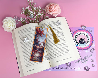Bookmark, Fall, September, Autumn