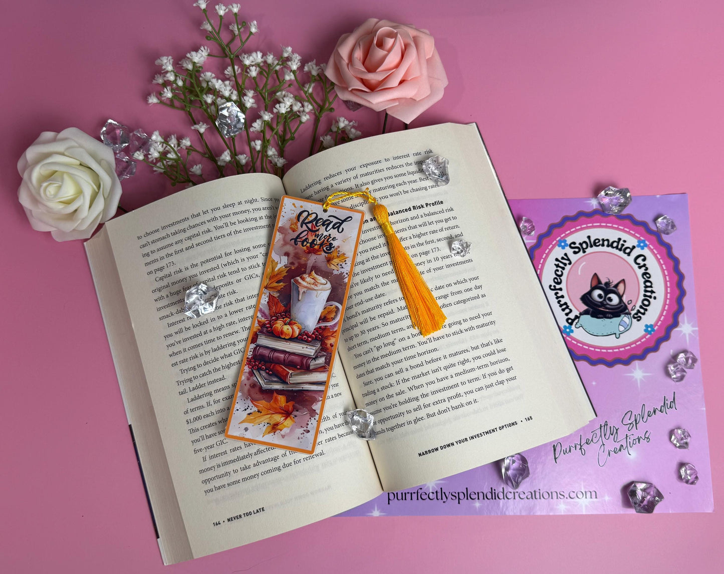 Bookmark, Fall, September, Autumn