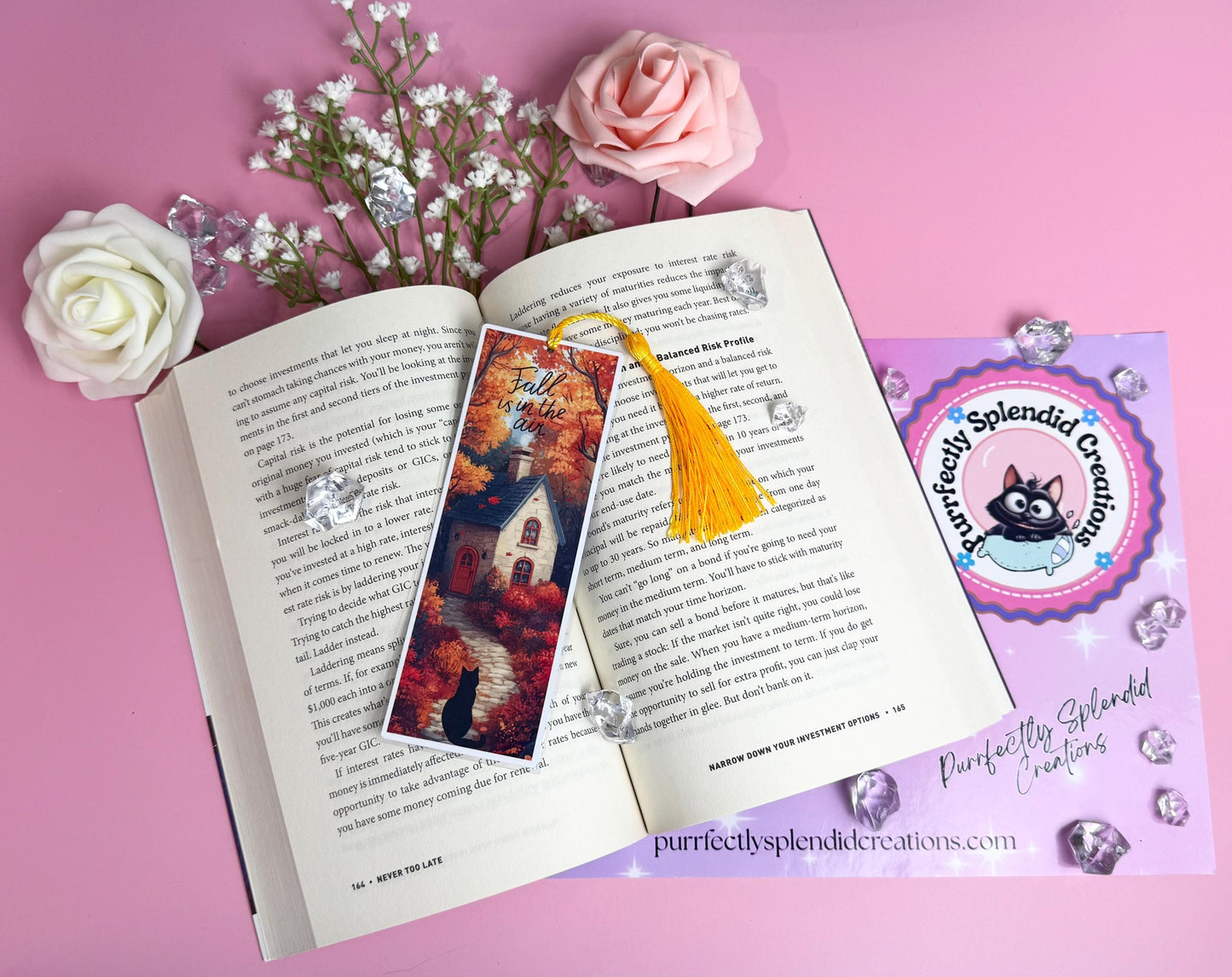 Bookmark, Fall, September, Autumn