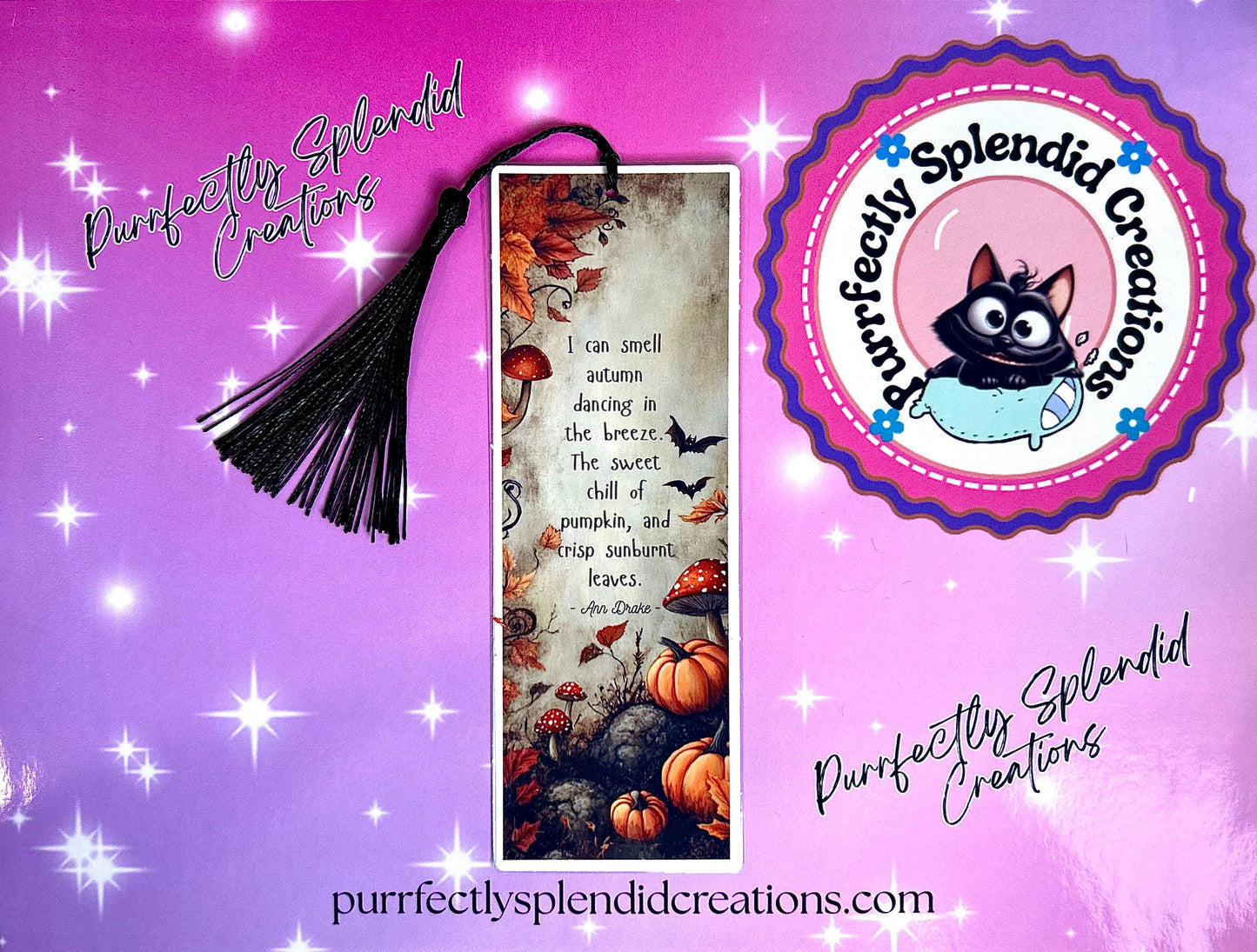 Bookmark, Fall, September, Autumn