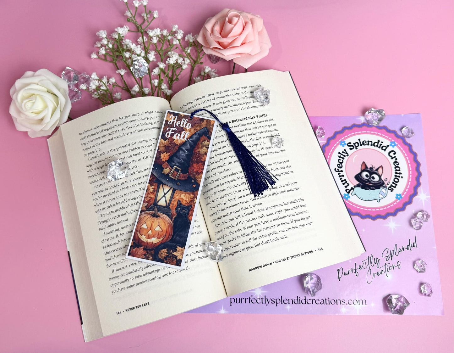 Bookmark, Fall, September, Autumn