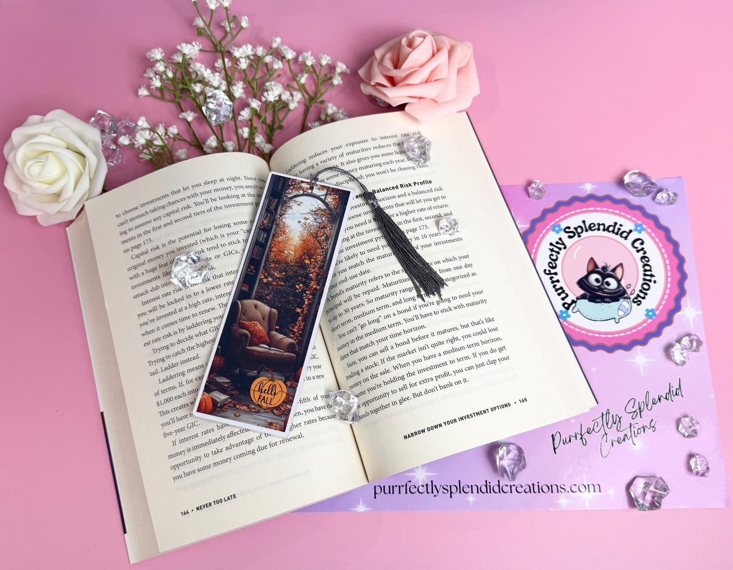 Bookmark, Fall, September, Autumn