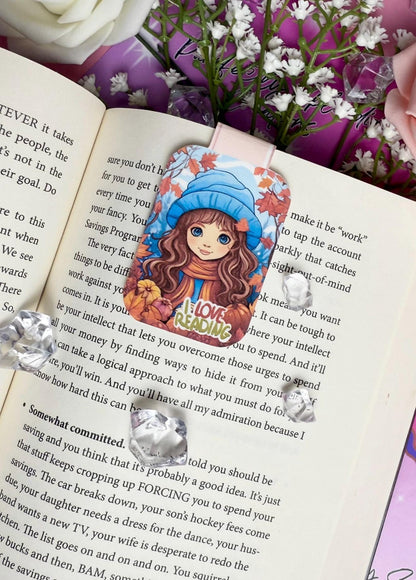 Magnetic Bookmark, Fall, September, Autumn