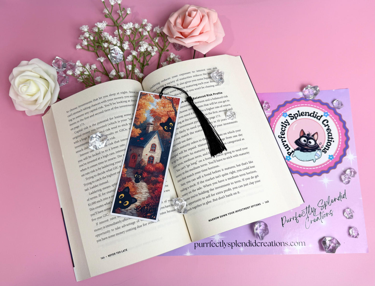 Bookmark, Fall, September, Autumn