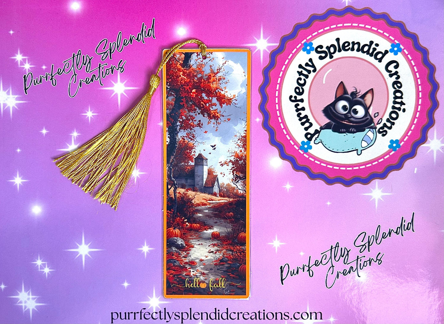Bookmark, Fall, September, Autumn