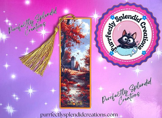 Bookmark, Fall, September, Autumn
