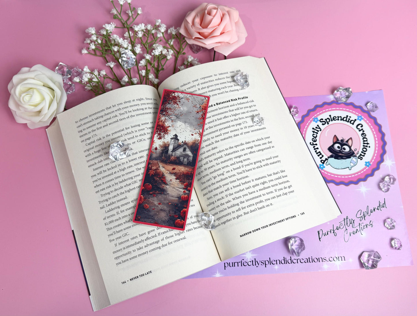Bookmark, Fall, September, Autumn
