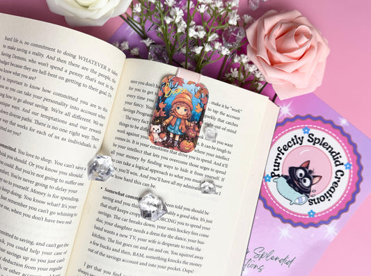 Magnetic Bookmark, Fall, September, Autumn