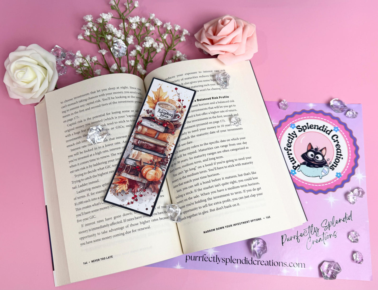 Bookmark, Fall, September, Autumn