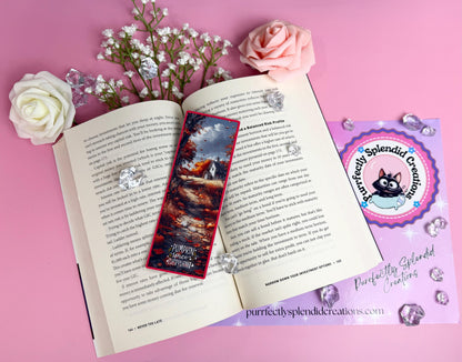 Bookmark, Fall, September, Autumn
