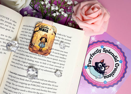 Magnetic Bookmark, Fall, September, Autumn