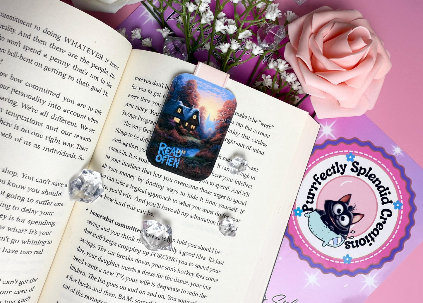 Magnetic Bookmark, Fall, September, Autumn