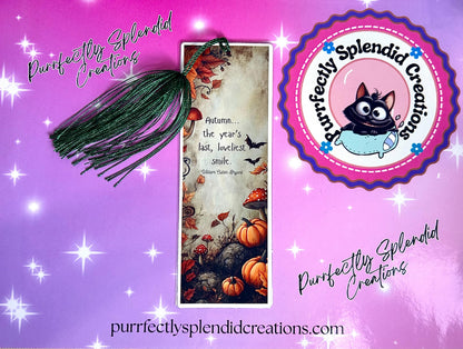 Bookmark, Fall, September, Autumn