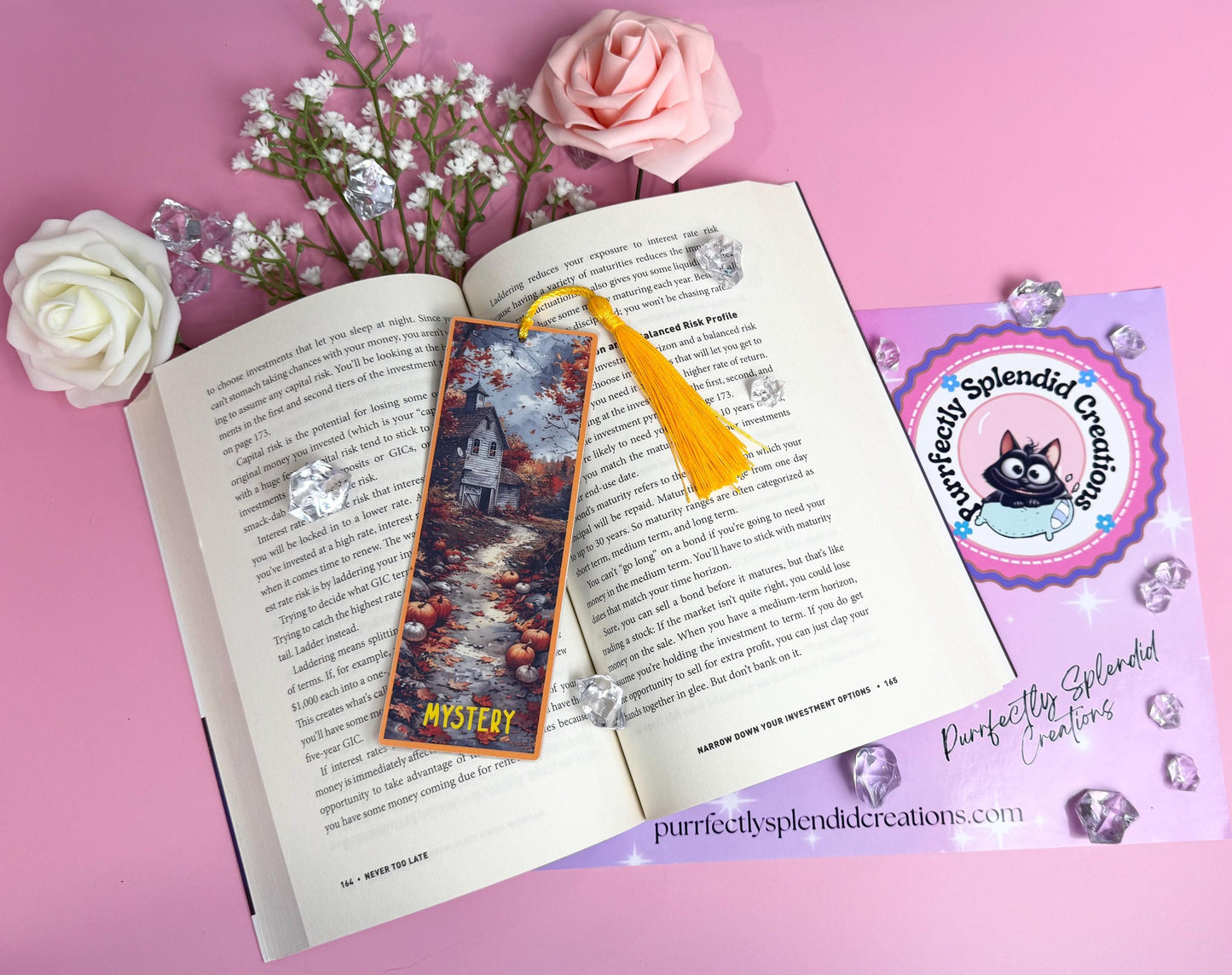 Bookmark, Fall, September, Autumn
