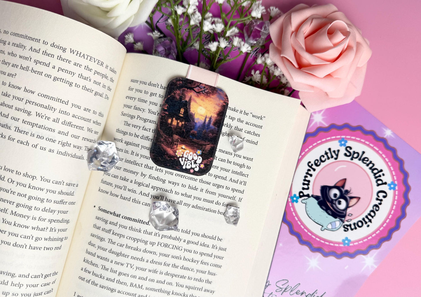 Magnetic Bookmark, Fall, September, Autumn