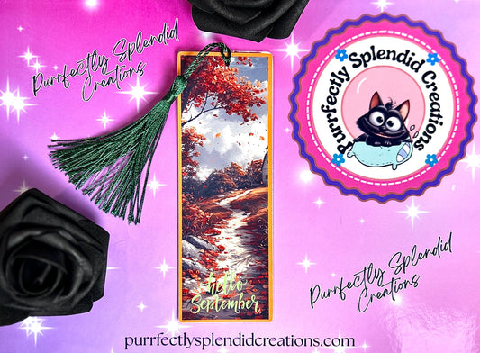 Bookmark, Fall, September, Autumn