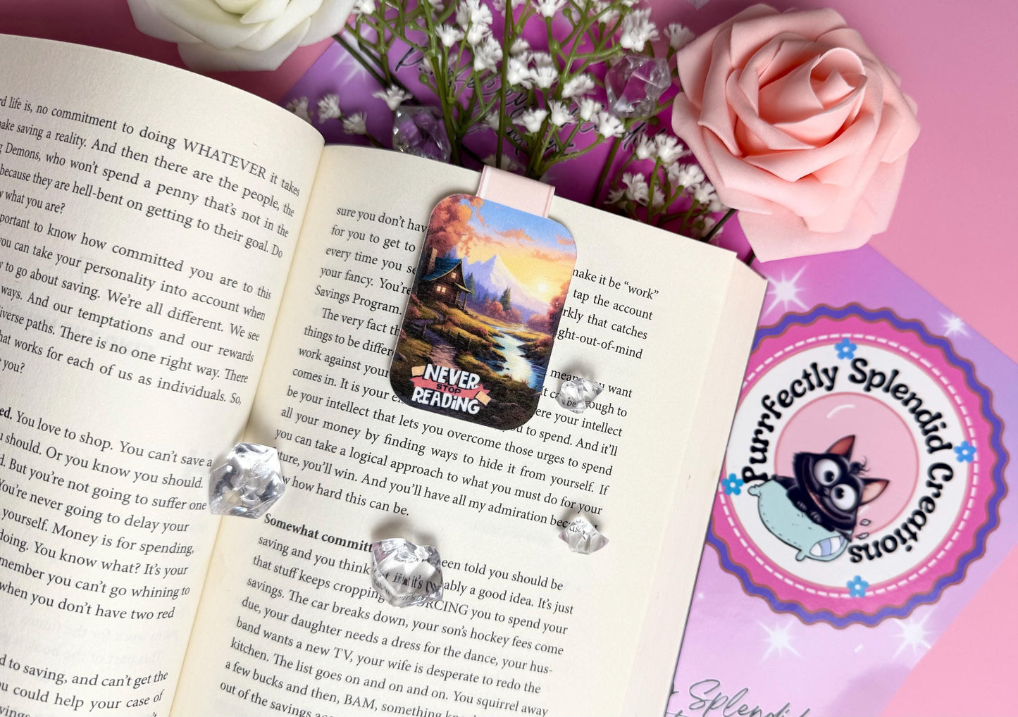 Magnetic Bookmark, Fall, September, Autumn