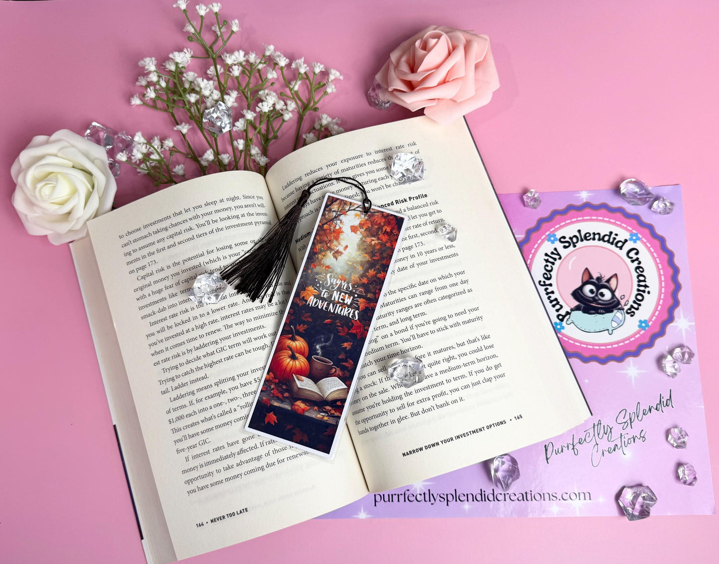 Bookmark, Fall, September, Autumn