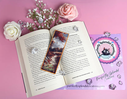 Bookmark, Fall, September, Autumn