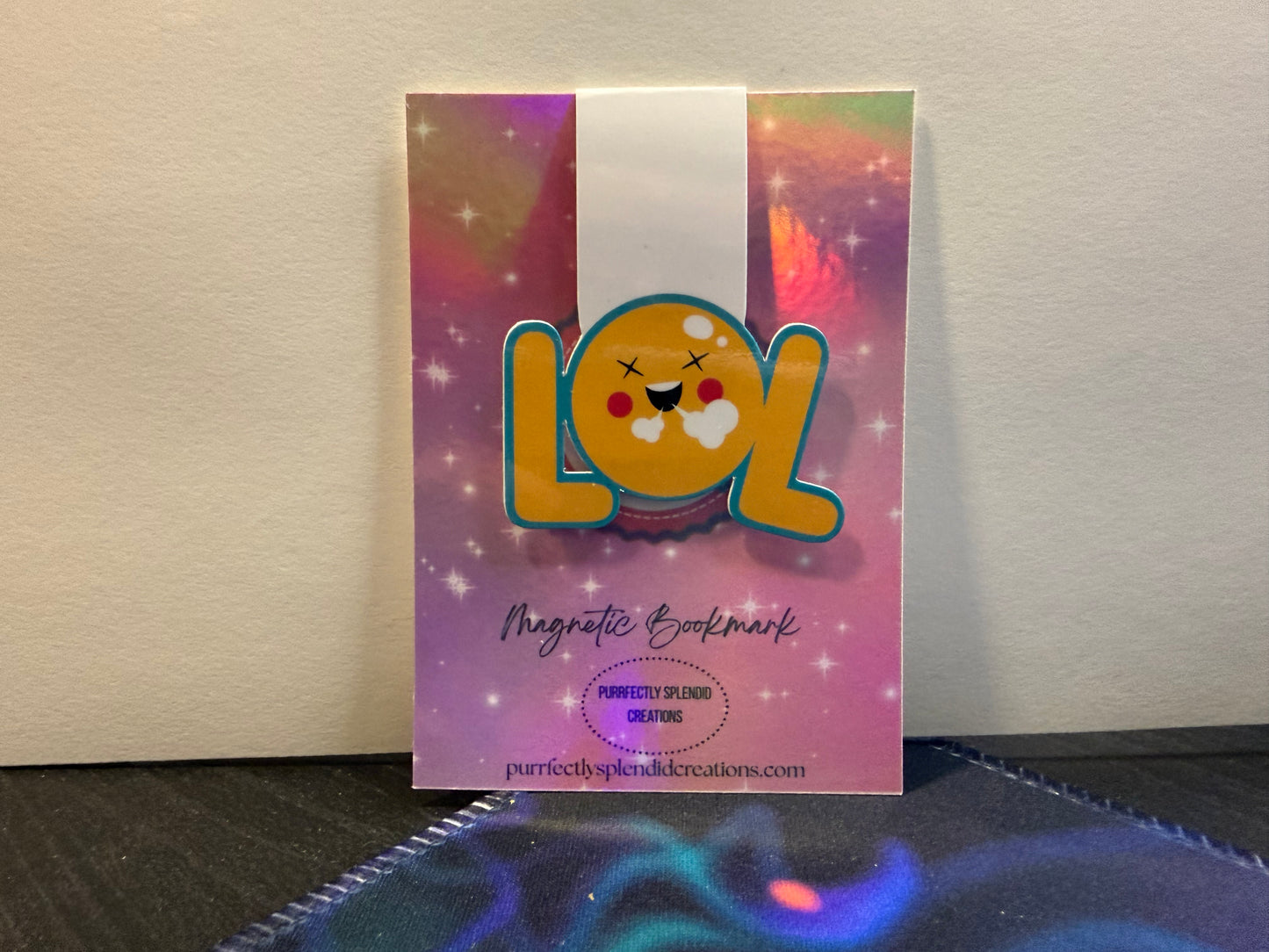 Emoji Giggles Magnetic Bookmark