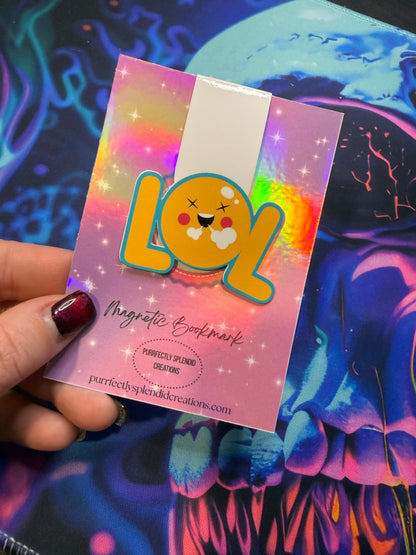 Emoji Giggles Magnetic Bookmark