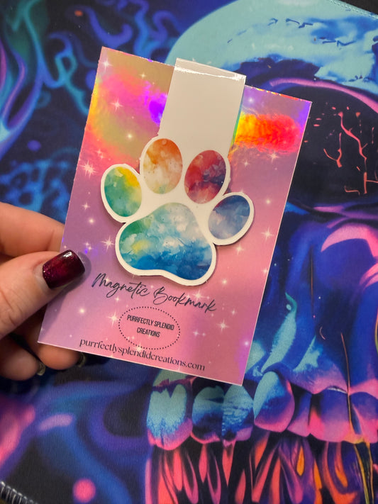 Paws & Pages Magnetic Bookmark