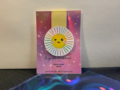 Beaming Ray of Sunshine Magnetic Bookmark