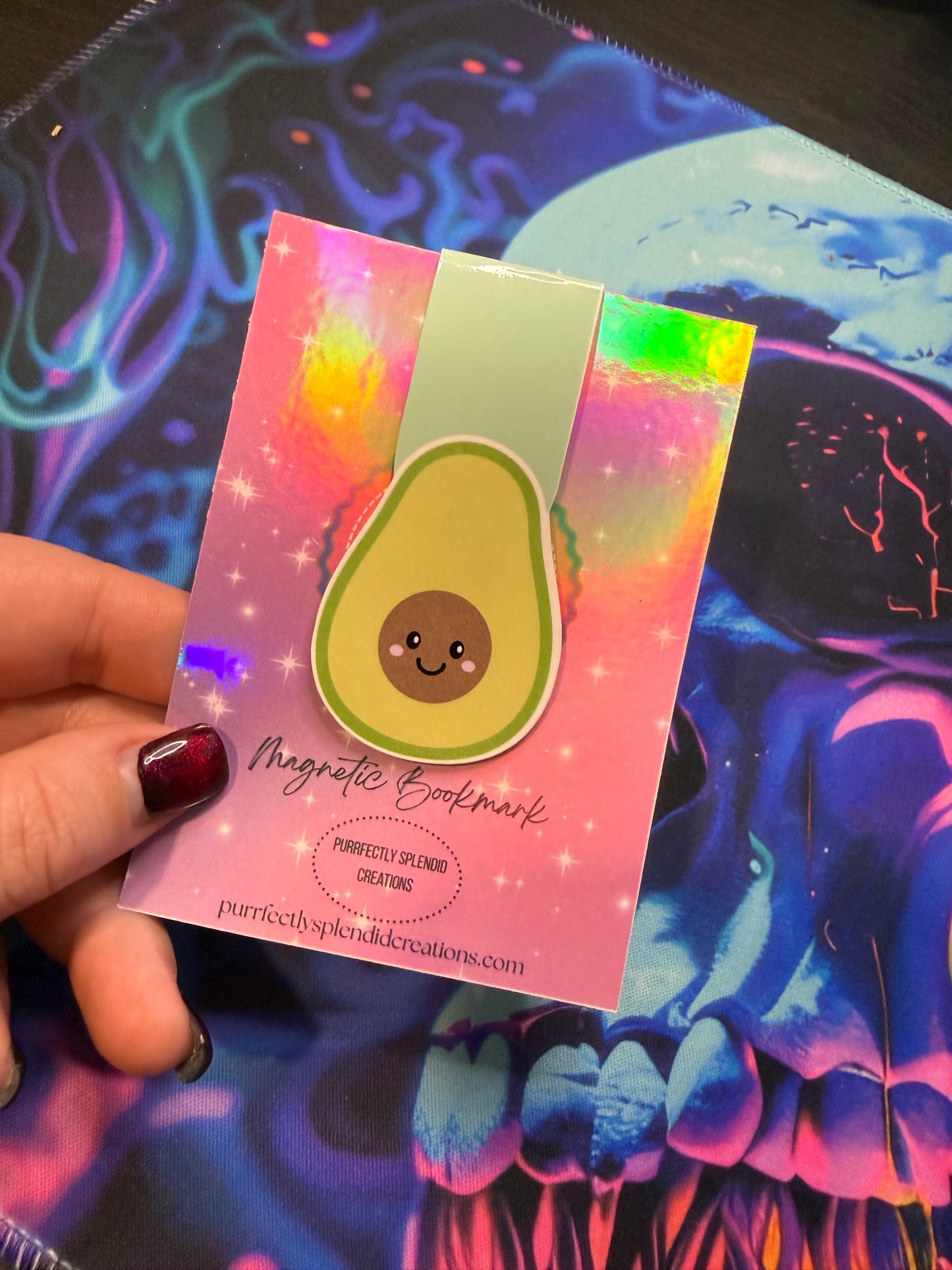 Holy Guacamole - Avocado Magnetic Bookmark