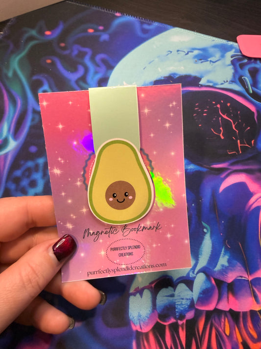 Holy Guacamole - Avocado Magnetic Bookmark