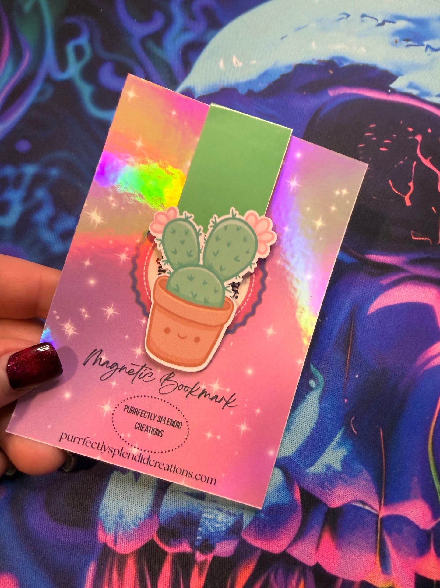 Prickly Pal Magnetic Bookmark