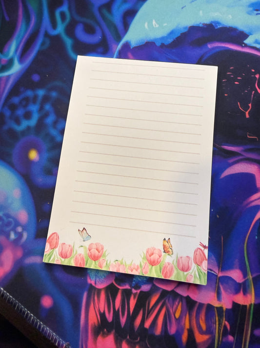 Spring Time Lined Notepad (4x6")