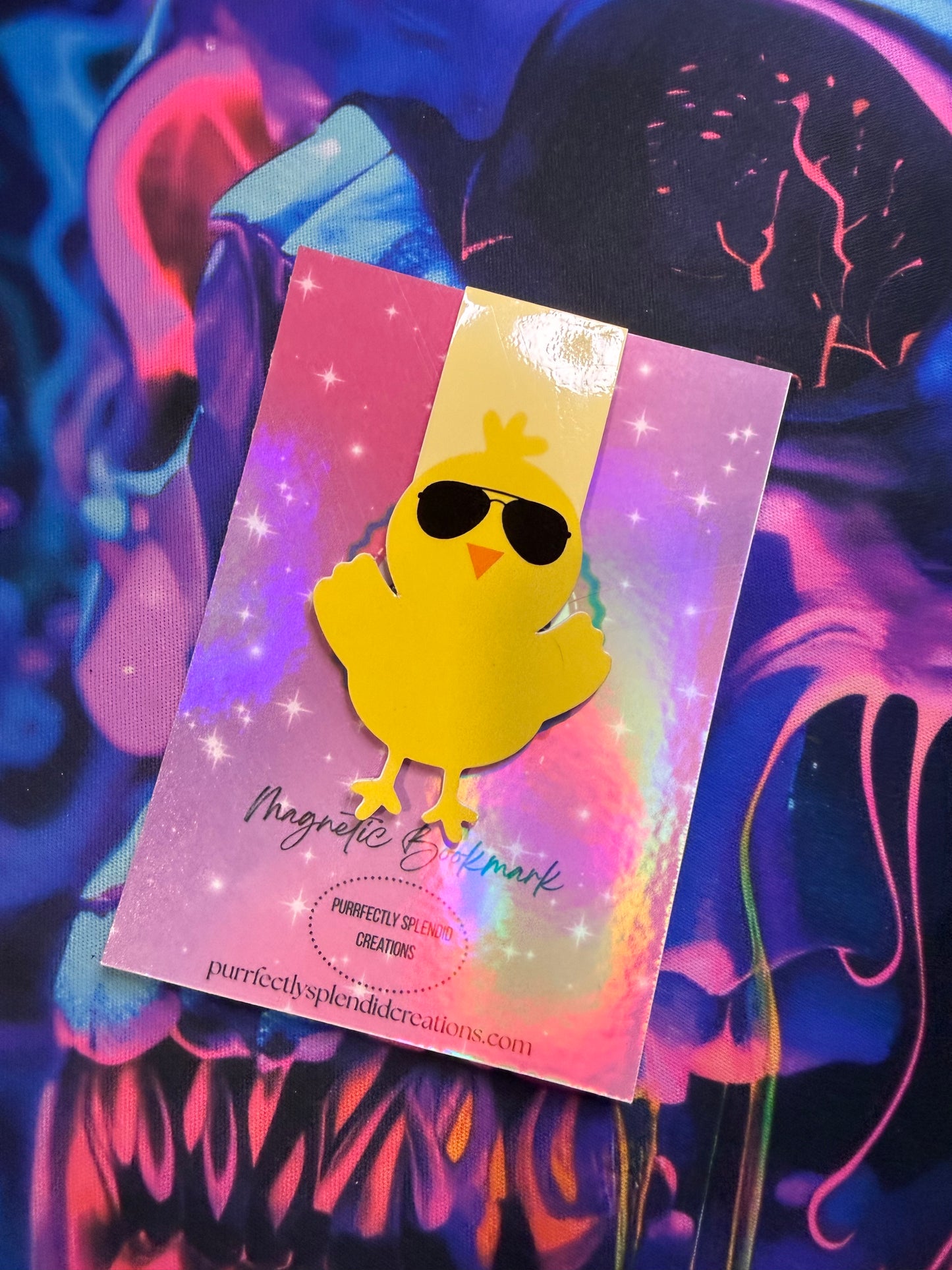 Chillin' Chicken Magnetic Bookmark