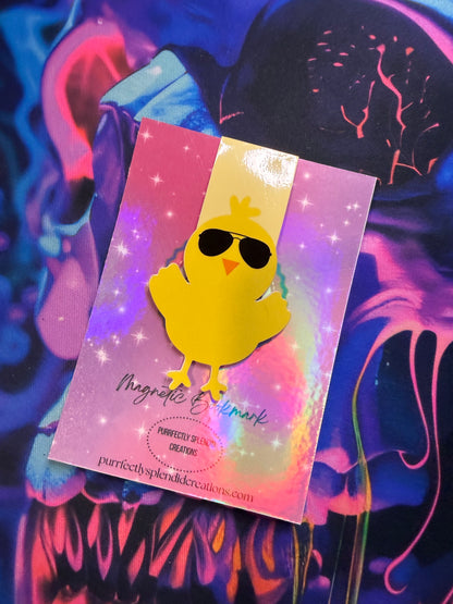 Chillin' Chicken Magnetic Bookmark