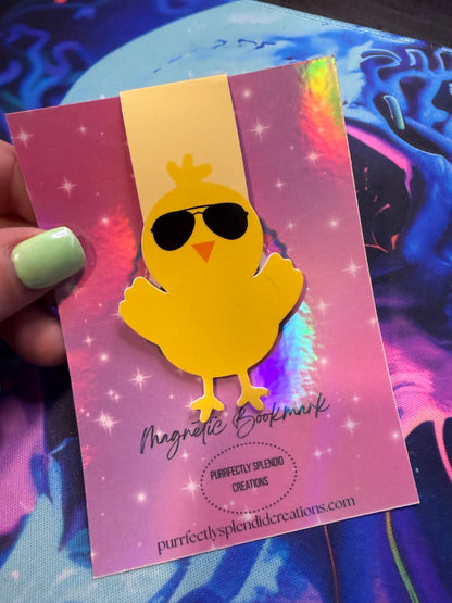 Chillin' Chicken Magnetic Bookmark