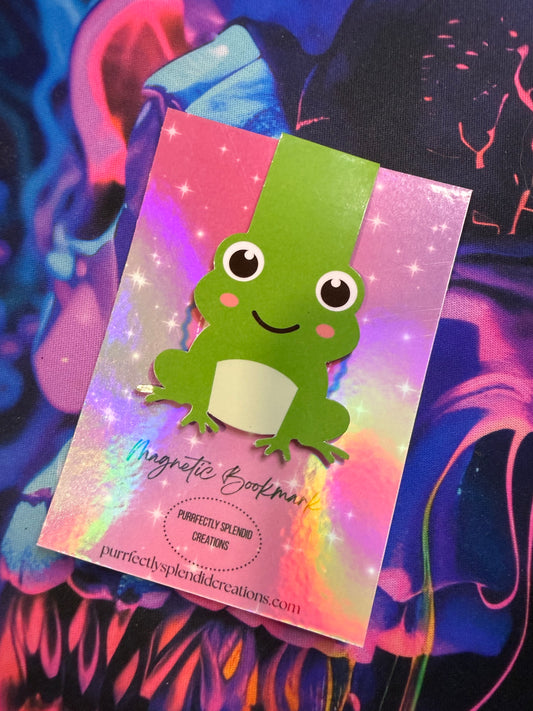 Lil' Froggie Magnetic Bookmark