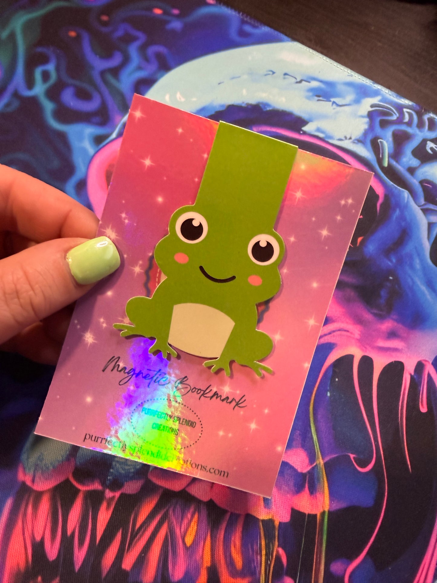 Lil' Froggie Magnetic Bookmark