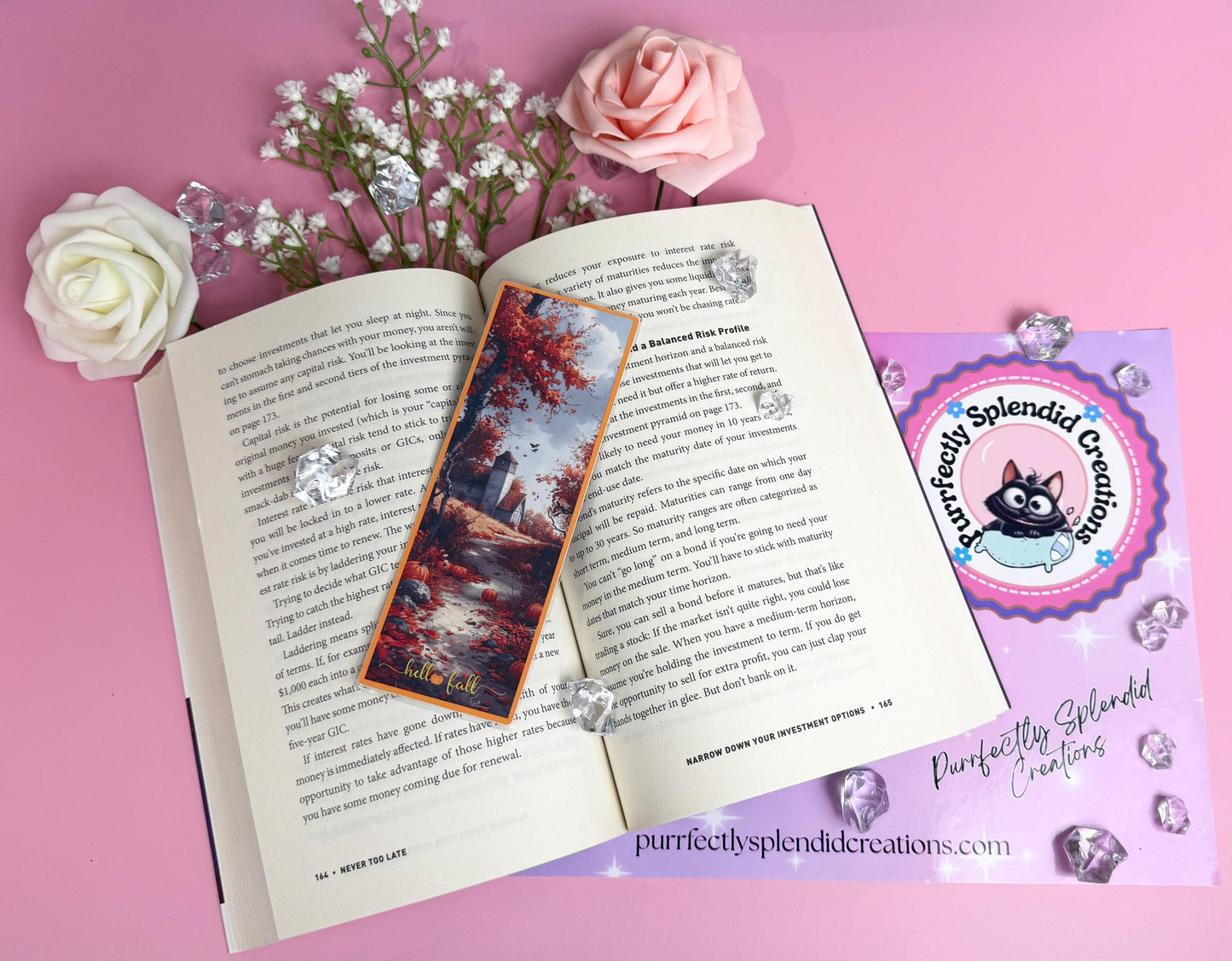 Bookmark, Fall, September, Autumn