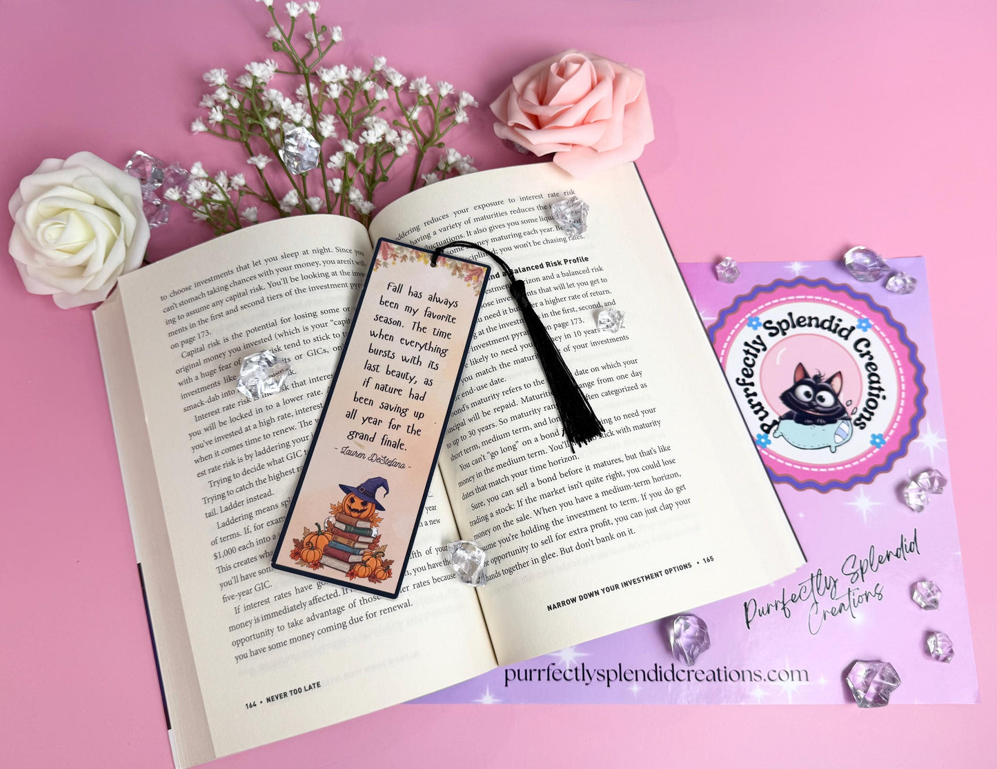 Bookmark, Fall, September, Autumn